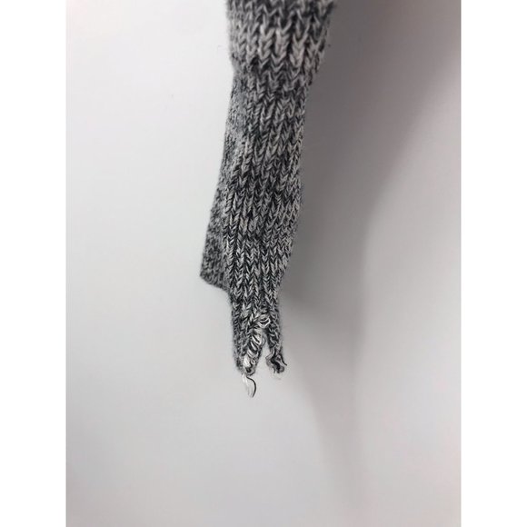 Free People Too Good Pullover Sweater Top Black Grey Small Flawed - Picture 5 of 7